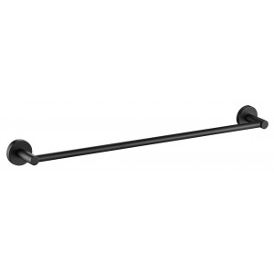 Otus Gun Metal Grey Single Towel Rail 600mm